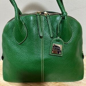Dooney & Bourke Pebble Leather Satchel